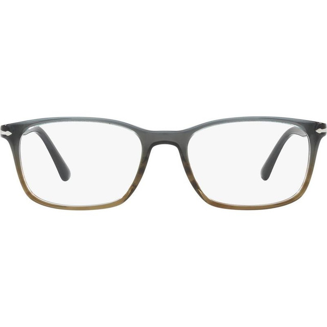 PO3189V - Grey Striped Green Gradient/Clear Lenses