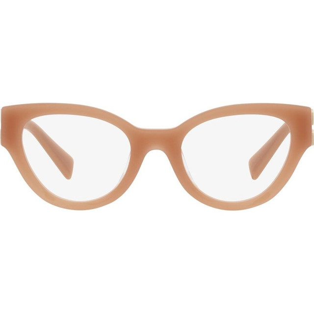 Miu Miu Glasses 01VV - Caramel/Clear Lenses 52 Eye Size