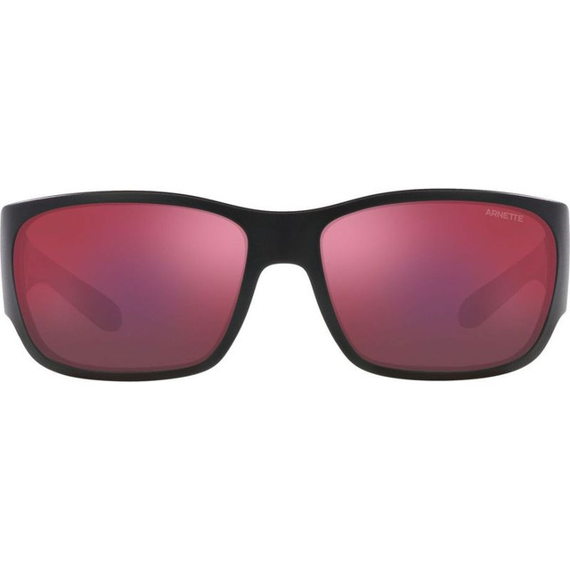 Arnette Lil' Snap AN4324 - Matte Black/Orange Yellow Mirror Lenses