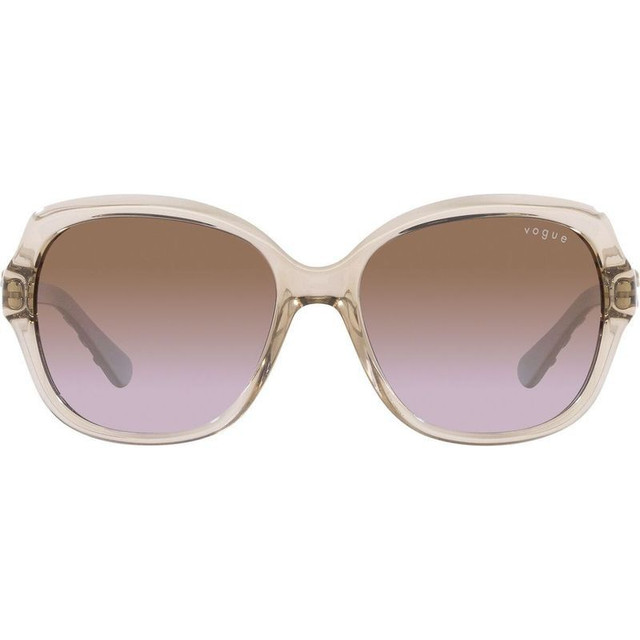 Vogue Eyewear VO2871S - Transparent Light Brown/Brown Violet Gradient Lenses