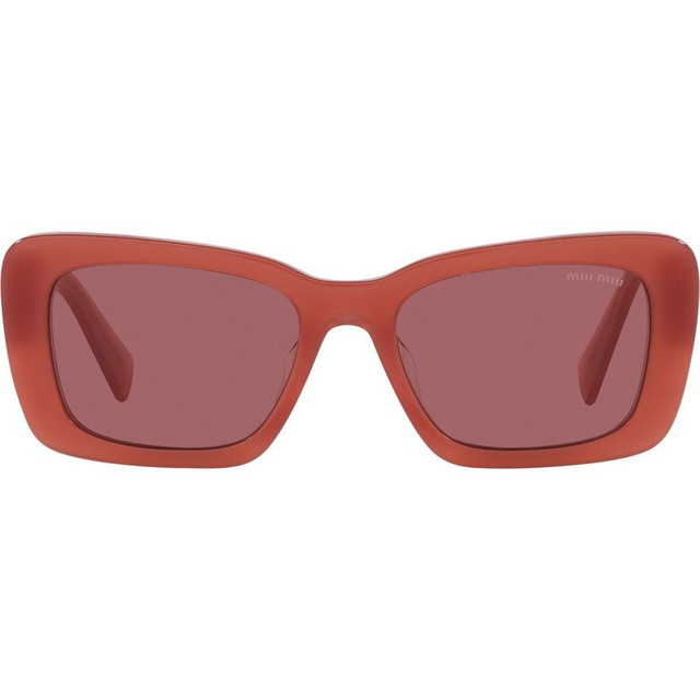 Miu Miu MU07YS - Cognac Opal/Dark Violet Lenses