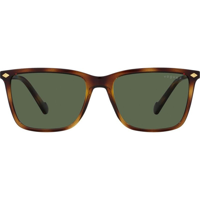 Vogue Eyewear VO5493S - Total Dark Havana/Dark Green Polarised Lenses