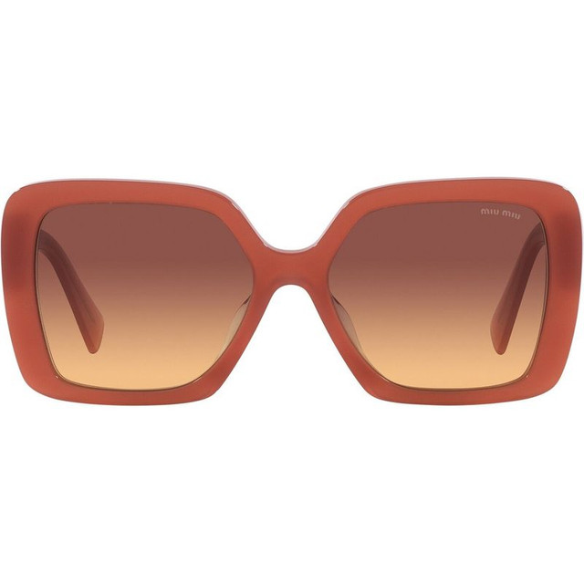 Miu Miu MU10YS - Cognac Opal/Orange and Violet Gradient Lenses