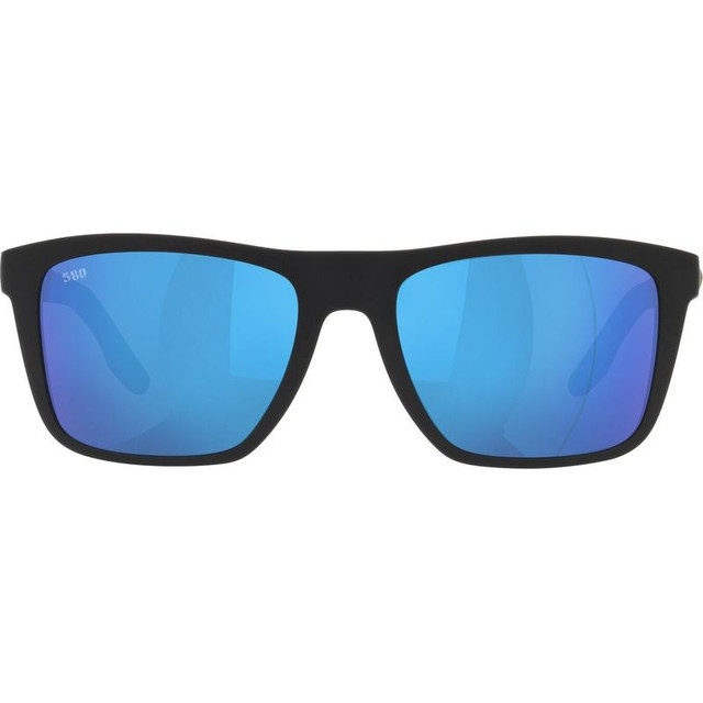 Mainsail - Matte Black/Blue Mirror Polarised Glass Lenses