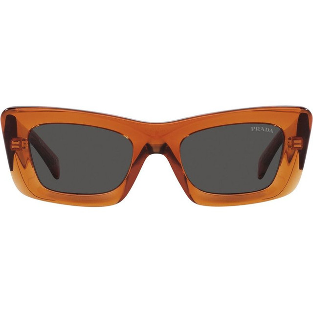 Prada PR13ZS - Crystal Orange/Dark Grey Lenses