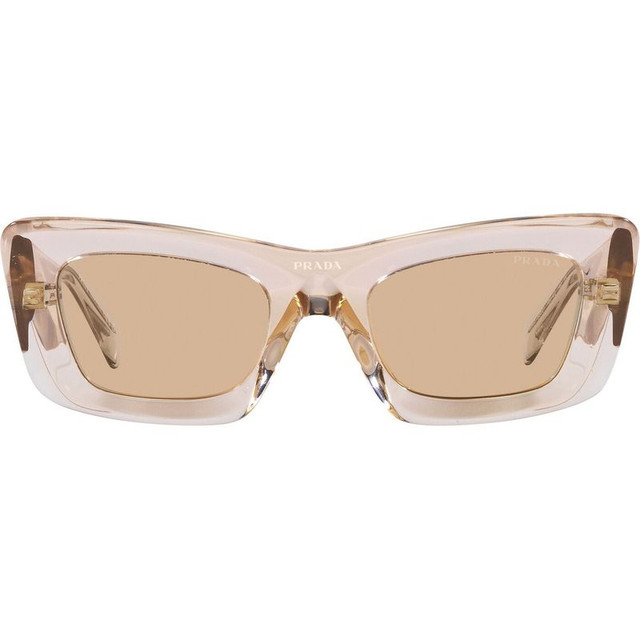 PR13ZS - Crystal Beige/Light Brown Lenses