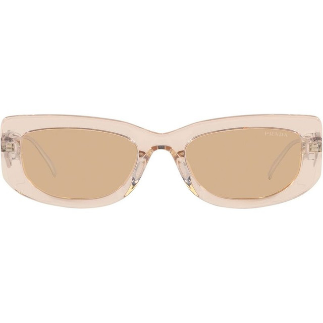 Prada PR14YS - Crystal Beige/Light Brown Lenses