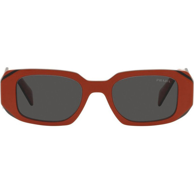 Prada PR17WS - Orange and Black/Dark Grey Lenses