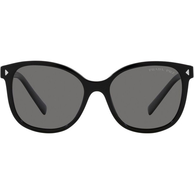 Prada PR22ZS - Black/Dark Grey Polarised Lenses