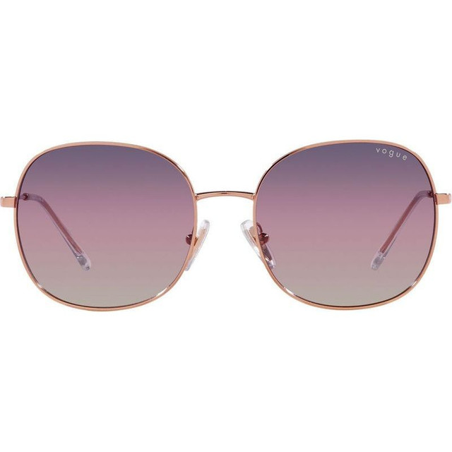 Vogue Eyewear VO4272S - Rose Gold/Trigradient Brown Violet Blue Lenses