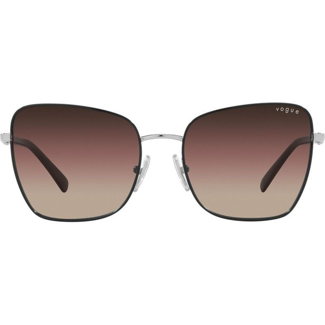 VO4277SB - Top Black on Silver/Brown Purple Gradient Lenses