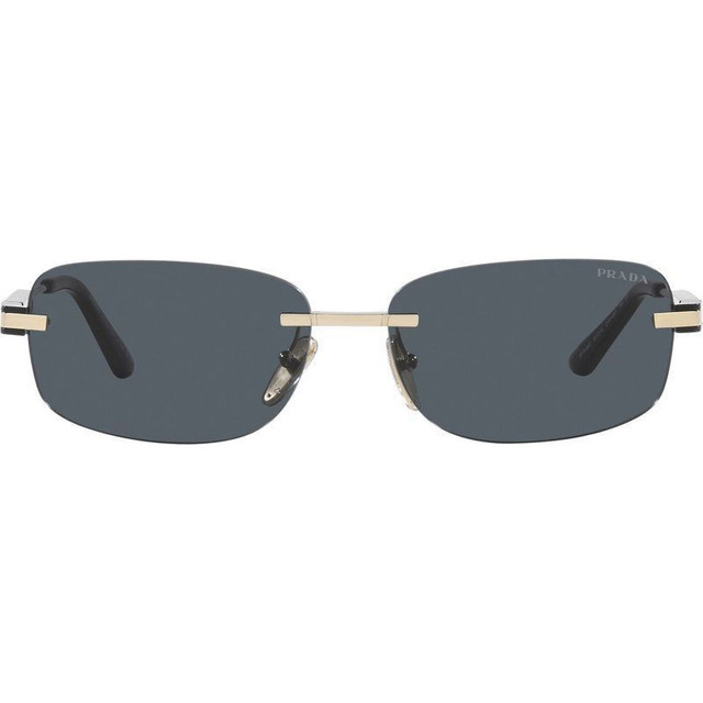 Prada PR68ZS - Pale Gold/Dark Grey Lenses