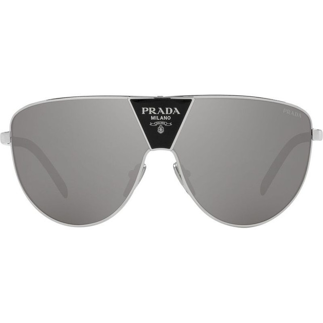 Prada PR69ZS - Silver/Light Grey Silver Mirror Lenses