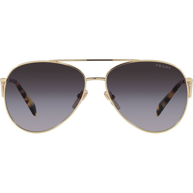 Prada PR73ZS - Pale Gold/Grey Gradient Lenses 58 Eye Size