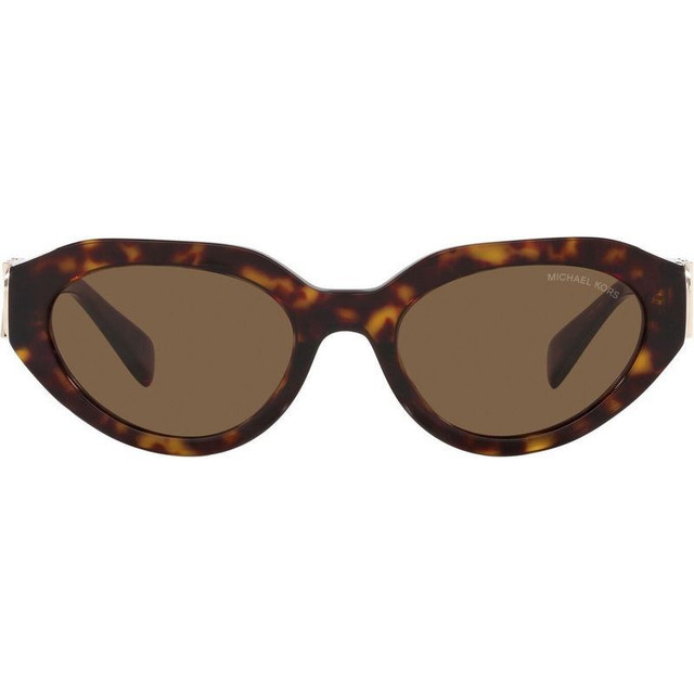 Michael Kors Empire Oval MK2192 - Dark Tortoise/Brown Solid Lenses