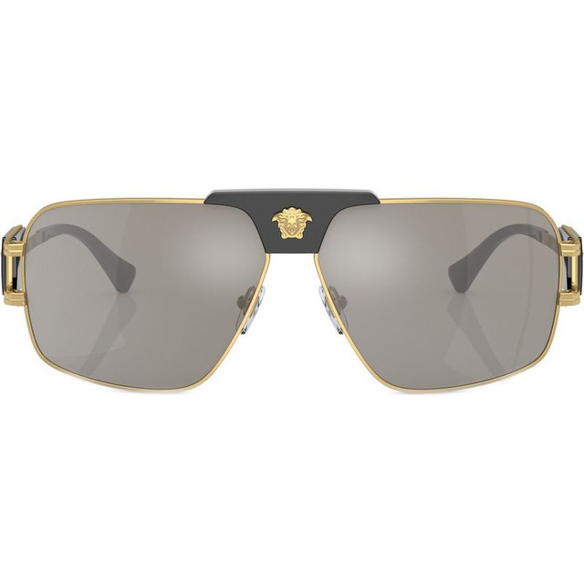 Versace VE2251 - Gold/Light Grey Mirror Lenses