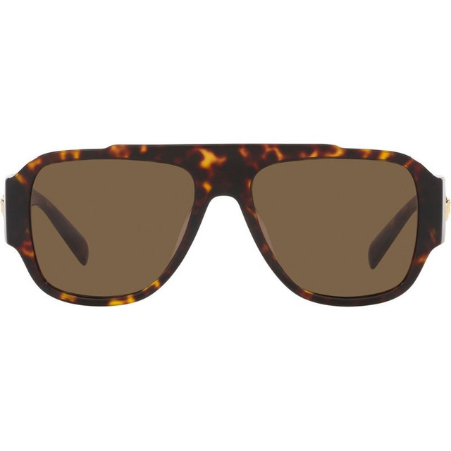 Versace VE4436U - Havana/Dark Brown Lenses