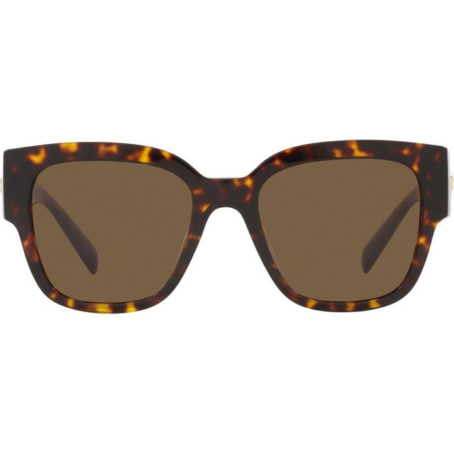 Versace VE4437U - Havana/Dark Brown Lenses