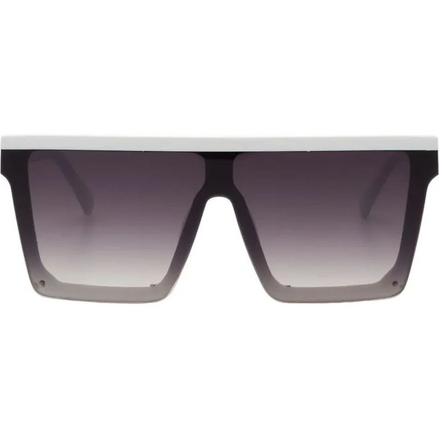 JS Eyewear 7665 - White/Smoke Gradient Lenses