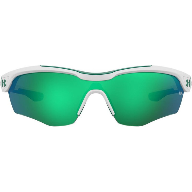 UA Yard Pro Jr - White Green/Green Mirror Lenses