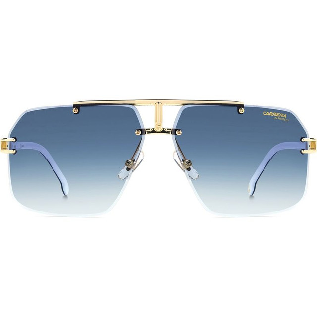 1054/S - Gold/Dark Blue Gradient Lenses