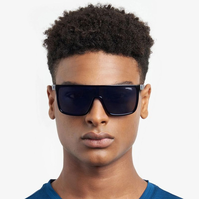 8060/S - Black and Blue/Blue Mirror Lenses