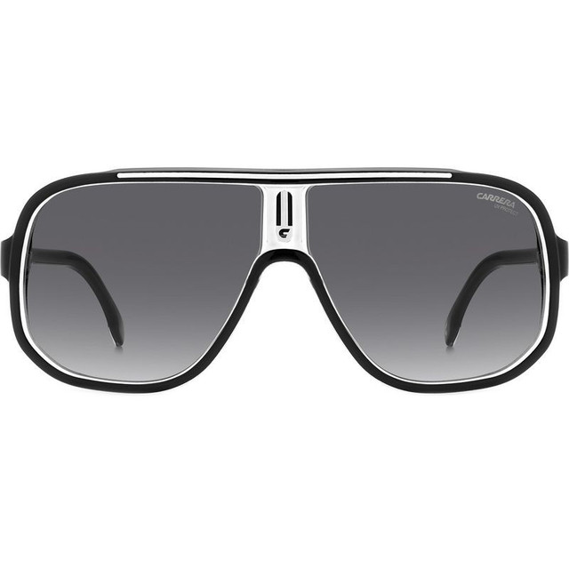 1058/S - Black and White/Dark Grey Gradient Lenses