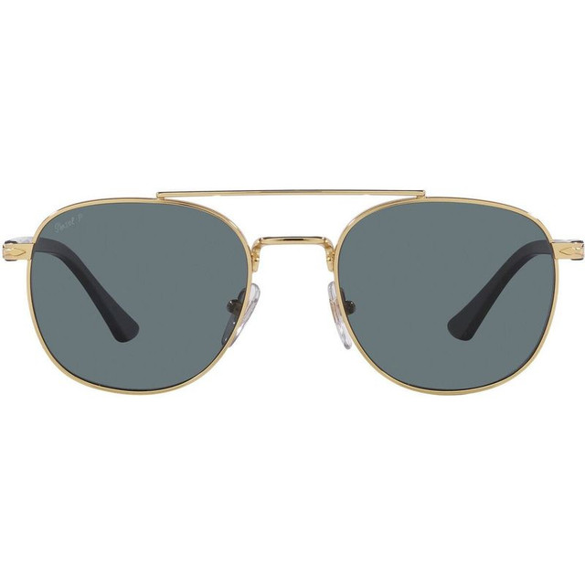 Persol PO1006S - Gold/Dark Blue Polarised Glass Lenses