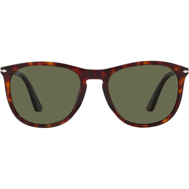 PO3314S - Havana/Green Polarised Glass Lenses 55 Eye Size