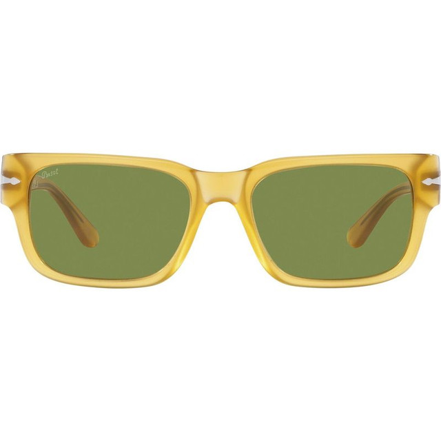 Persol PO3315S - Miele/Green Glass Lenses 55 Eye Size