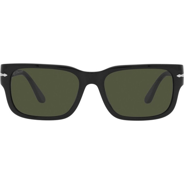 PO3315S - Black/Green Glass Lenses 55 Eye Size