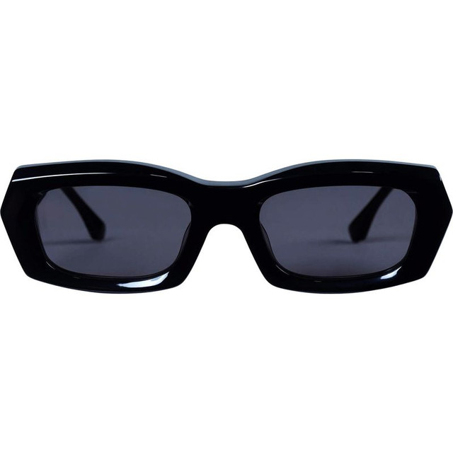 Valley Eyewear Holycity - Gloss Black/Black Lenses