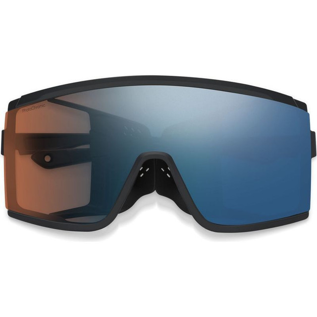 Pursuit - Matte Black/Chromapop Glacier Photochromic Copper Blue Mirror Lenses