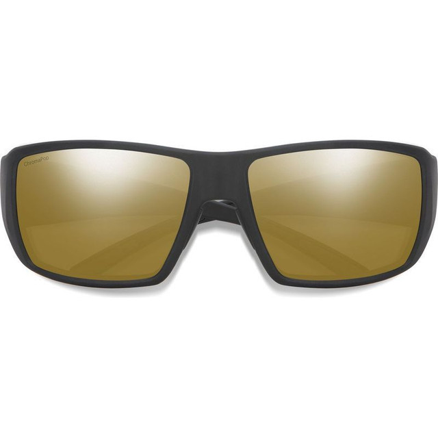 Guides Choice - Matte Black/Chromapop Bronze Glass Mirror Polarised Lenses