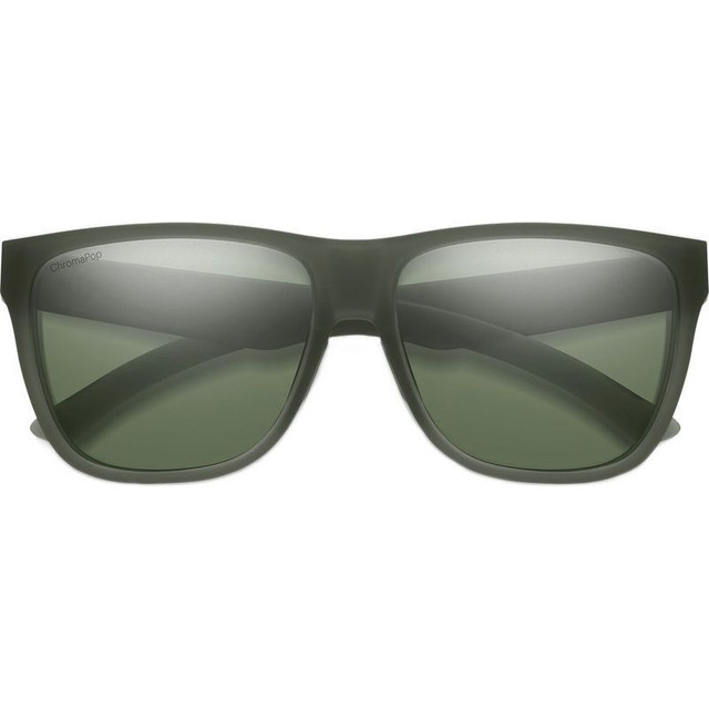 Smith Lowdown XL 2 - Matte Moss Crystal/Chromapop Grey Green Polarised Lenses