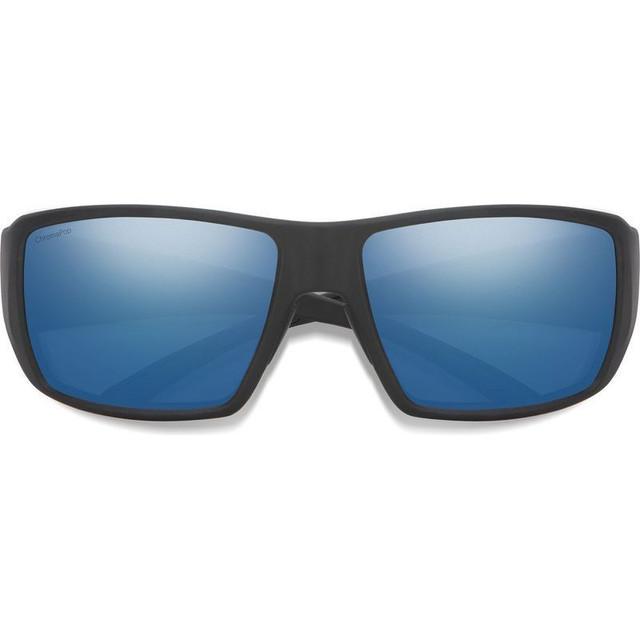 Guide's Choice XL - Matte Black/Chromapop Blue Mirror Glass Polarised Lenses