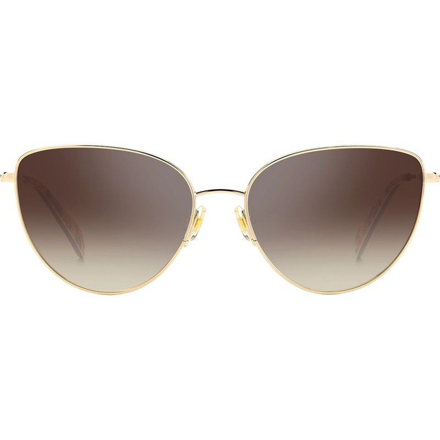 Hailey - Gold/Brown Silver Mirror Lenses