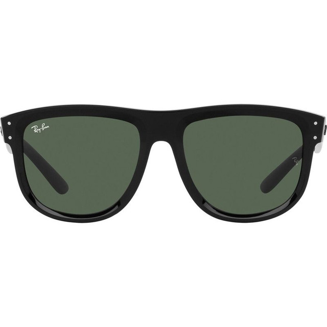 Ray-Ban Boyfriend Reverse RBR0501S - Black/Dark Green Lenses