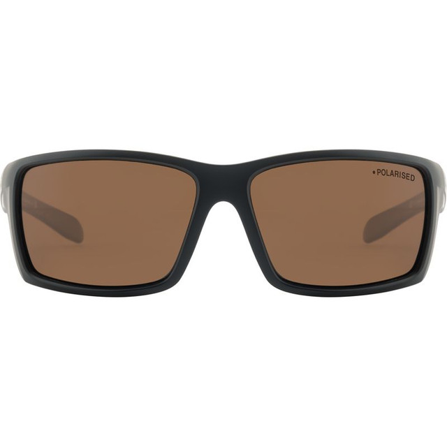 Dirty Dog Knuckle - Satin Black/Brown Polarised Lenses