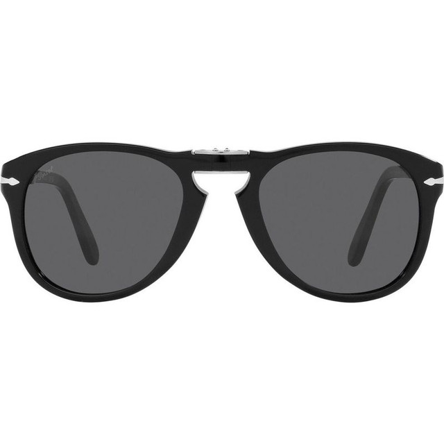 Persol 0PO0714SM Steve McQueen - Black/Dark Grey Glass Lenses