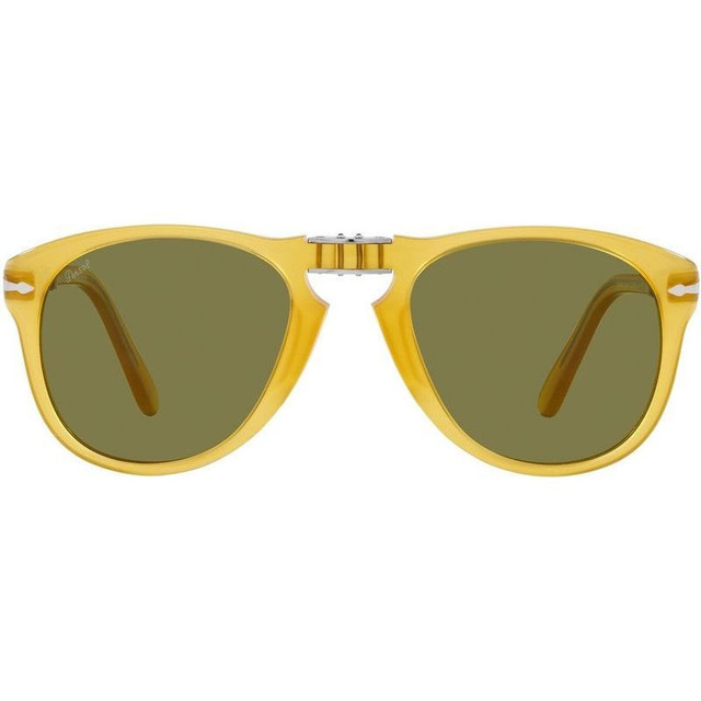 0PO0714SM Steve McQueen - Opal Yellow/Green Glass Polarised Lenses