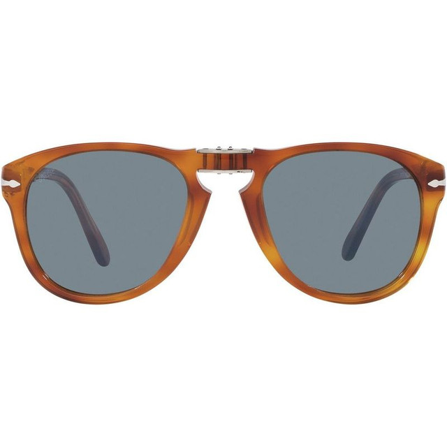 Persol 0PO0714SM Steve McQueen - Terra di Siena/Light Blue Dark Blue Gradient Glass Lenses