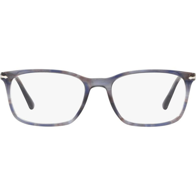 PO3189V - Striped Grey/Clear Lenses 55 Eye Size