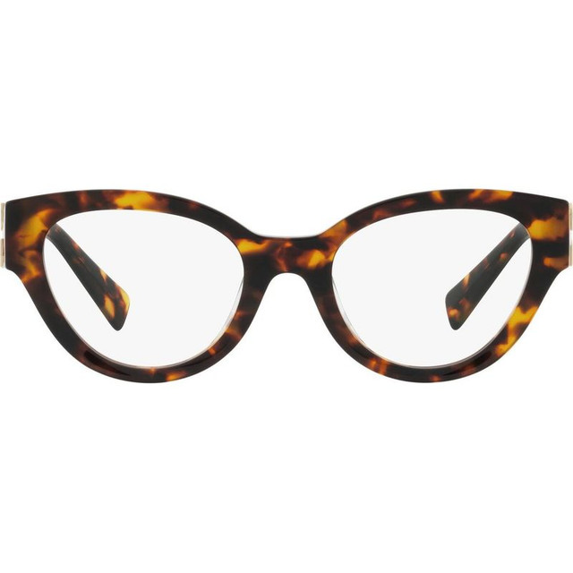 Miu Miu Glasses 01VV - Honey Havana/Clear Lenses 52 Eye Size
