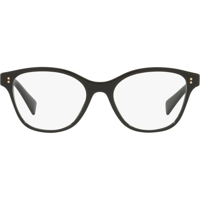 Miu Miu Glasses 02UV - Black/Clear Lenses 54 Eye Size