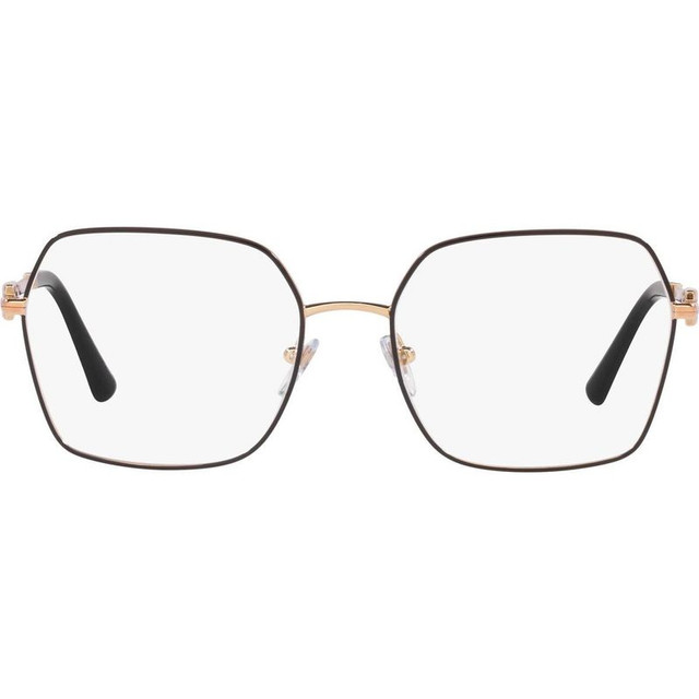 Bvlgari Glasses BV2240 - Pink Gold and Black/Clear Lenses