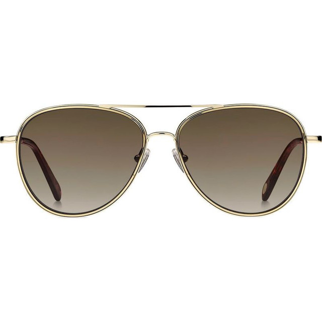 Fossil 2096/G/S - Light Gold/Brown Gradient Lenses