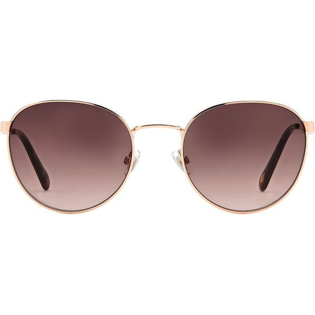 Fossil 2129/G/S - Red Gold/Brown Gradient Lenses