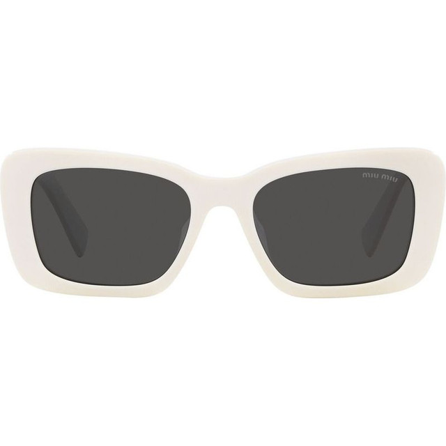 Miu Miu MU07YS - White/Dark Grey Lenses