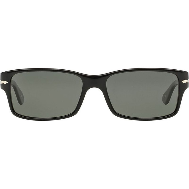 Persol PO2803S - Black/Green Glass Polarised Lenses